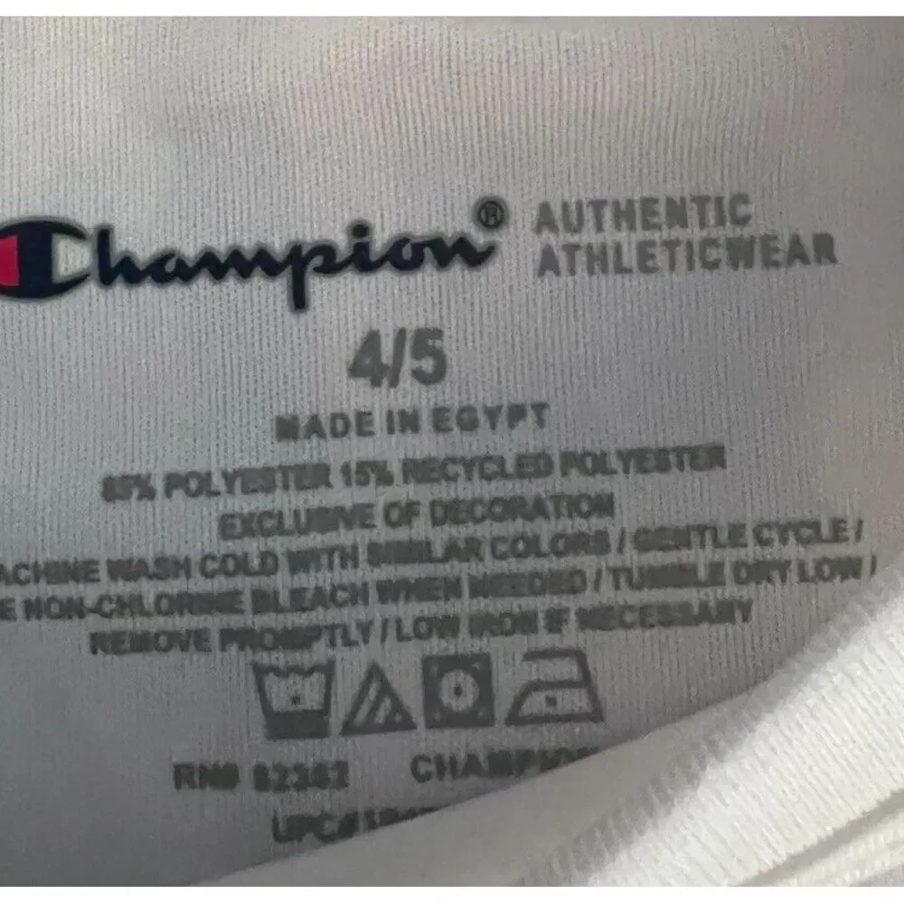 Champion Boys' Lightweight Active Set (Navy/White)‎ Shirt And Pants 4/5